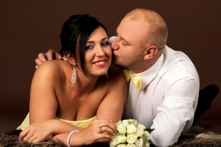 Zdjęcia studyjne ze ślubu i chrztu 